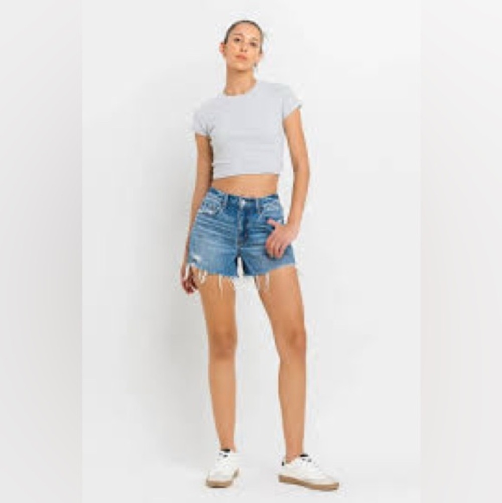Vervet high waist cutoff jean shorts size 27 EUC